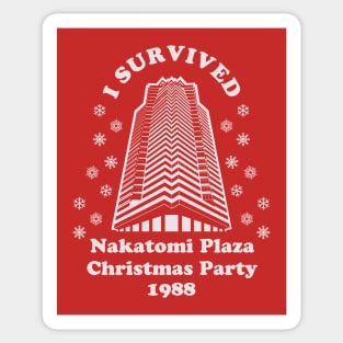 I Survived the Nakatomi Plaza Christmas Party 1988 Sticker